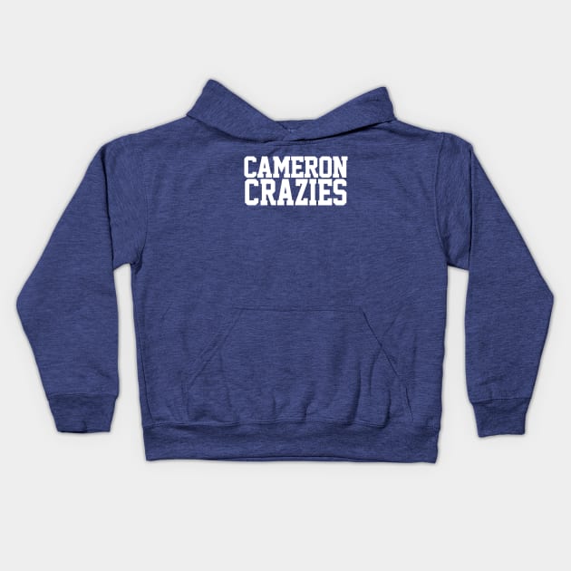 Cameron Crazies Kids Hoodie by FanSwagUnltd